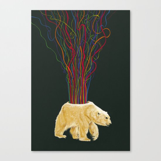 Magnetospheric S.O.S. Canvas Print