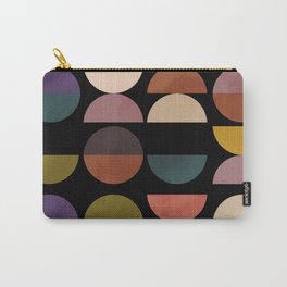 mid century abstract geometric autumn 3 Carry-All Pouch