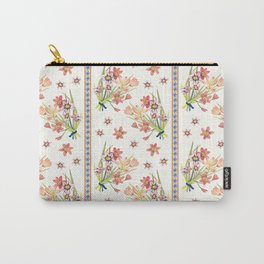 Chinoiserie Chintz Columns (cream) Carry-All Pouch