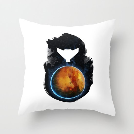 Metroid Prime Throw Pillow