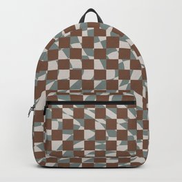 Wood checkers Backpack
