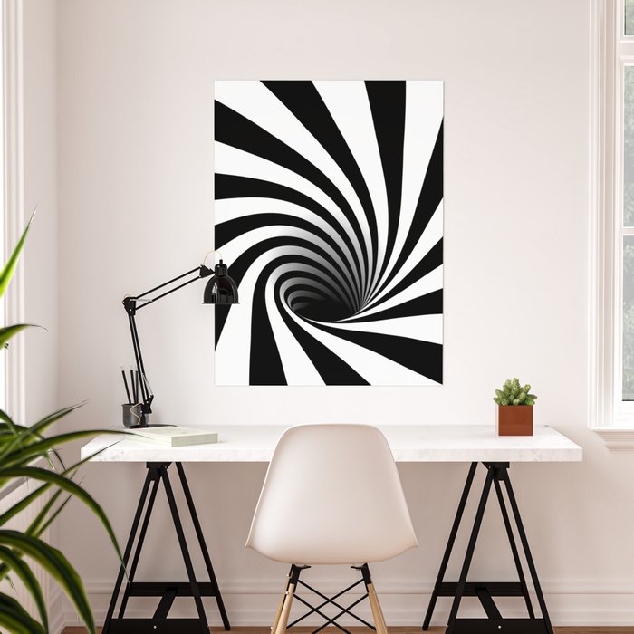 Op Art Spiral wallpaper - Op Art Spiral wallpaper - Happywall