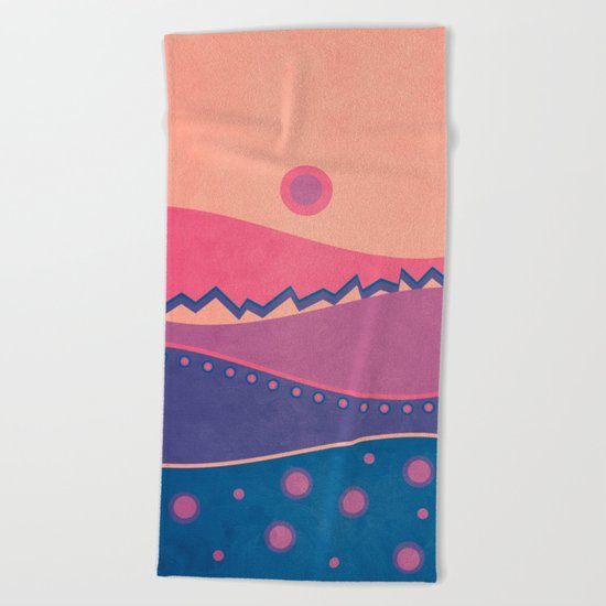 Landscape C.01 Beach Towel
