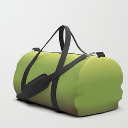 OMBRE GREEN-BROWN COLORS PATTERN. Nature Abstract Illustration  Duffle Bag