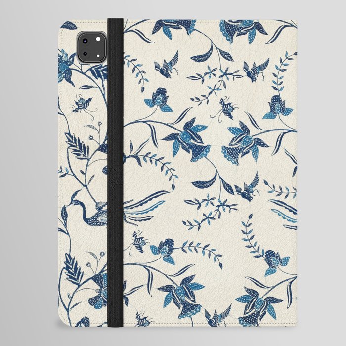 Indonesian Birds and Flowers iPad Folio Case