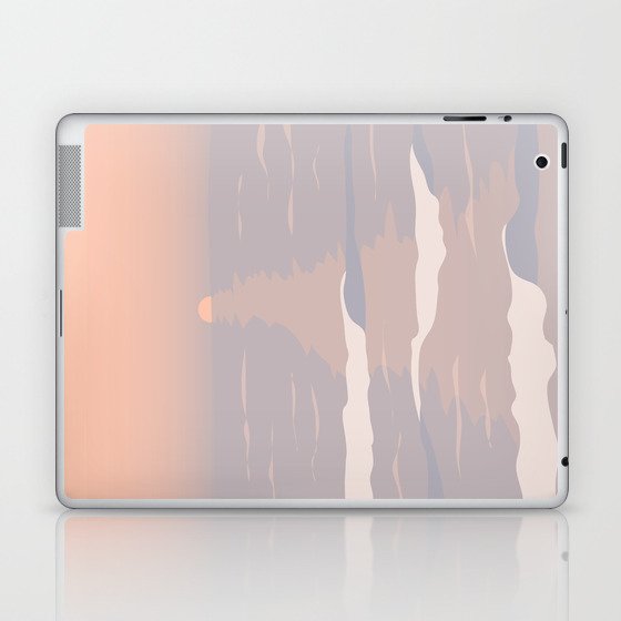 Sunset Waves Over Peru Laptop & iPad Skin