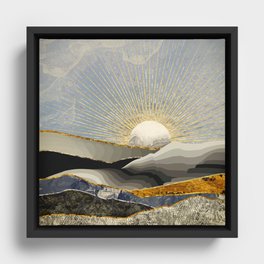 Morning Sun Framed Canvas