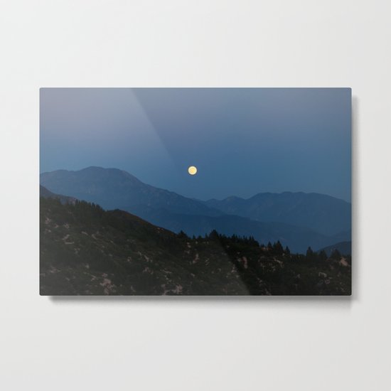 Rising of the Full Moon II (California) Metal Print