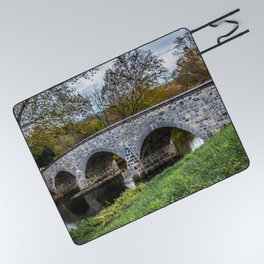 Lower Bridge Burnside's Bridge Antietam National Battlefield Civil War Maryland Picnic Blanket