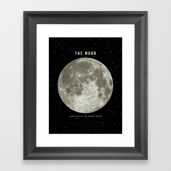 The Moon Framed Art Print