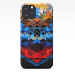 Red Beast Crowned in Blue iPhone Case