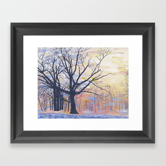 Kew Gardens, from the north-east Framed Art Print