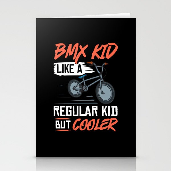 BMX Bike Racing Mini Freestyle Rider Stationery Cards