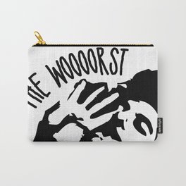 The Worst Carry-All Pouch | Black and White, Parksandrec, Graphicdesign, Digital, Popart, Parksandrecreation, Jean Ralphio, Theworst, Illustration 