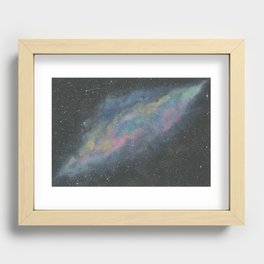 Gouache Galaxy Recessed Framed Print