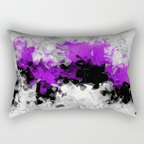 window curtain - puzzle -1- Rectangular Pillow