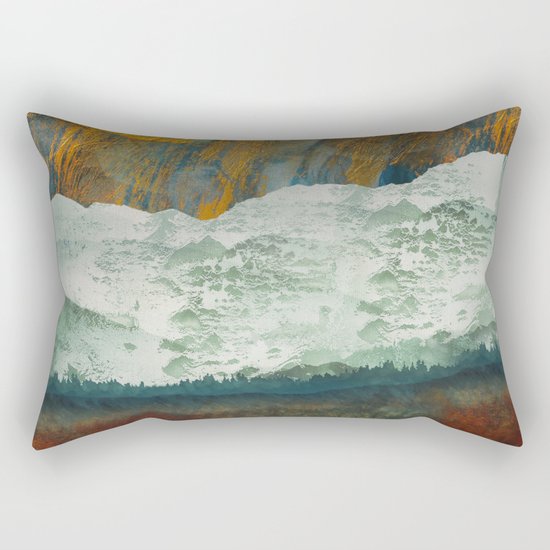 Fire Sky Rectangular Pillow