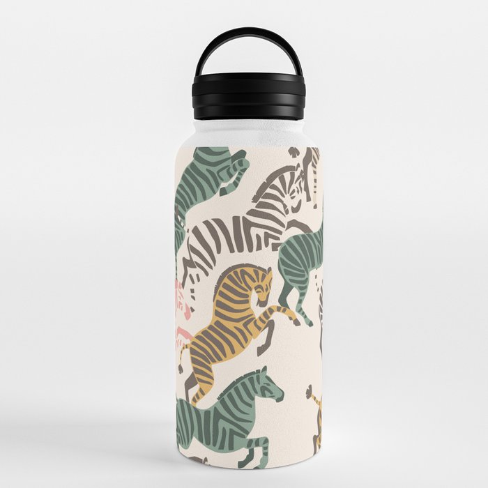 Zebra Stampede Water Bottle
