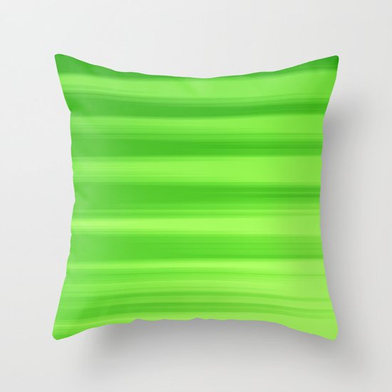 Green Goddess. Throw Pillow