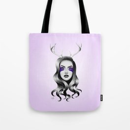 Deer Lilac Tote Bag