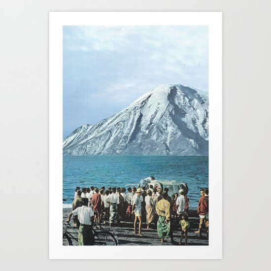 Crossing Art Print