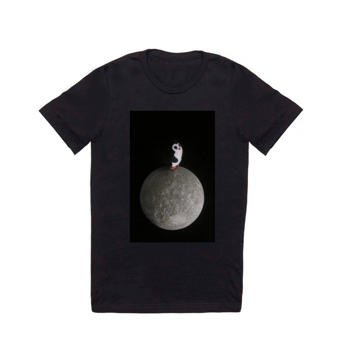 Neil the Moon Penguin T Shirt