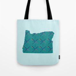 PDX Portland Oregon Green Tote Bag