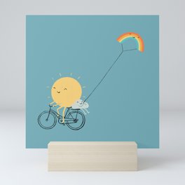 Rainbow Kite Mini Art Print
