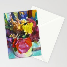 Old Watering Pot Stationery Card