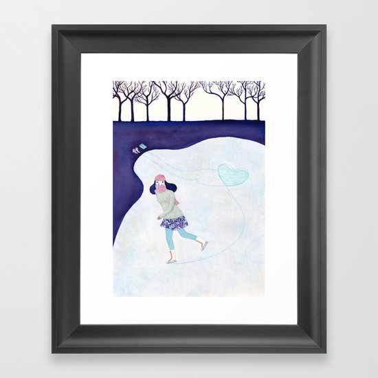 Skinny Love Framed Art Print