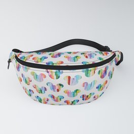 "Polka Mickey Mouse on Grey" by Ann Marie Coolick Fanny Pack