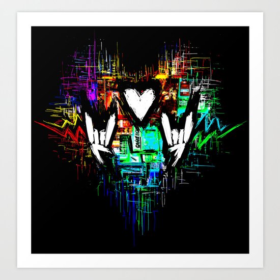 Chiptunes = Win: Original Art Print