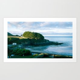 Morning in Bretagne Art Print