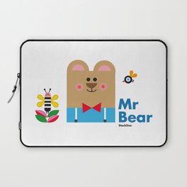 Mr Bear Laptop Sleeve