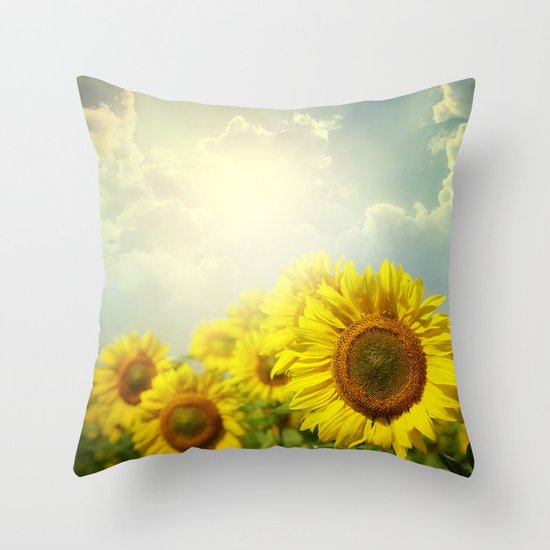 Another Day Begins Throw Pillow
