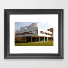 Villa Savoye - Le Corbusier Framed Art Print