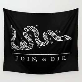 Join or die Wall Tapestry