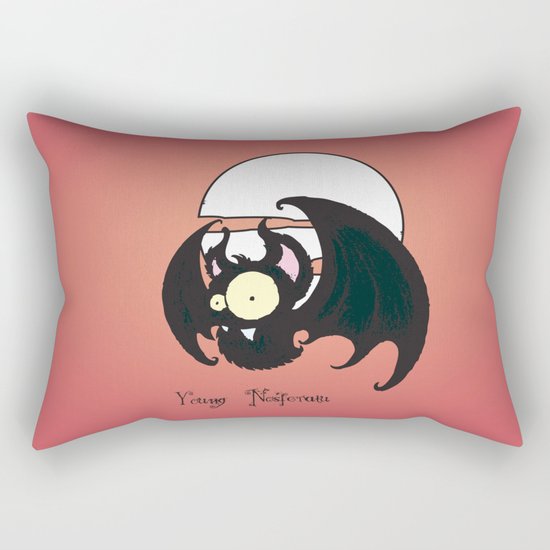 Young Nosferatu Rectangular Pillow