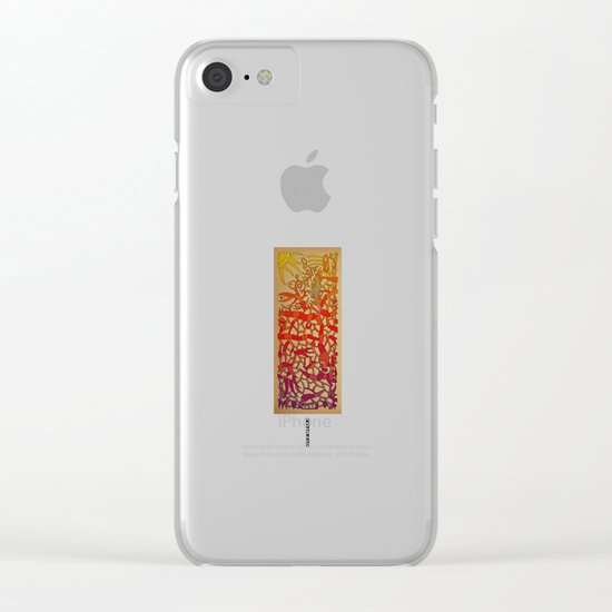 - fishermen & shellfish - Clear iPhone Case