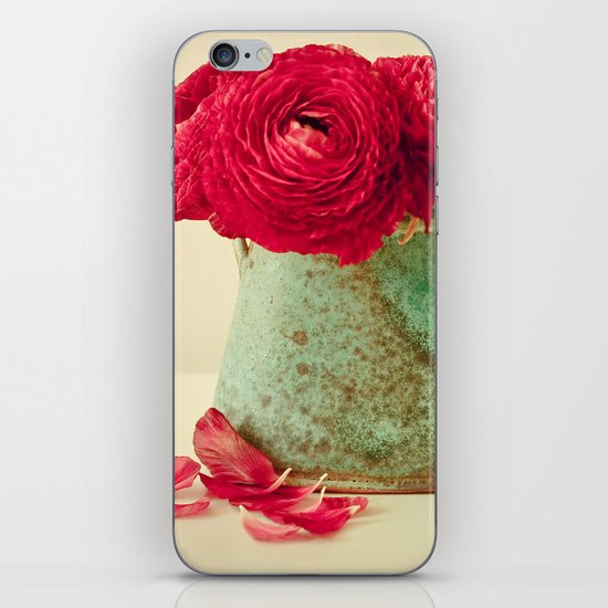Red Petals iPhone & iPod Skin