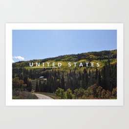 Unite the States Art Print