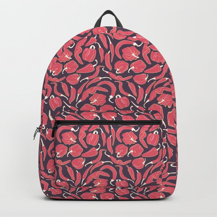 Red chili peppers Backpack