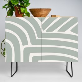 Abstract Stripes LVIII Credenza