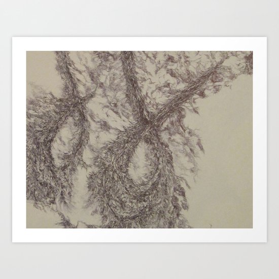 Yael-base linkage2 Art Print