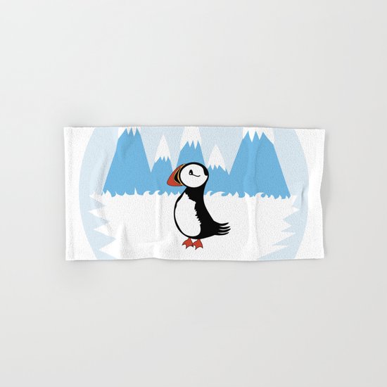 Puffin Hand & Bath Towel