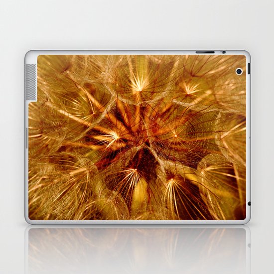 Dandelion Clock Laptop & iPad Skin