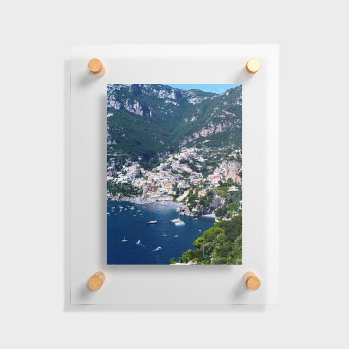 Positano Italy Views Floating Acrylic Print