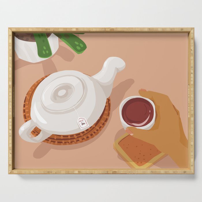 tea serving tray