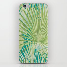 Tropical pattern - Green  iPhone Skin