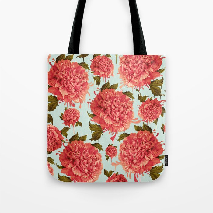 A Splash of Peony, A Dash of Color Tote Bag by Kristy Patterson Design ...